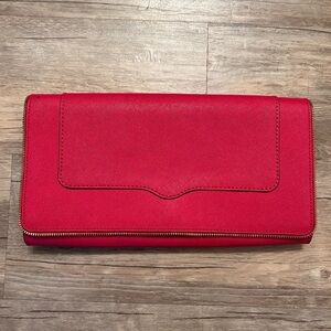Rebecca Minkoff Vibrant Pink Clutch